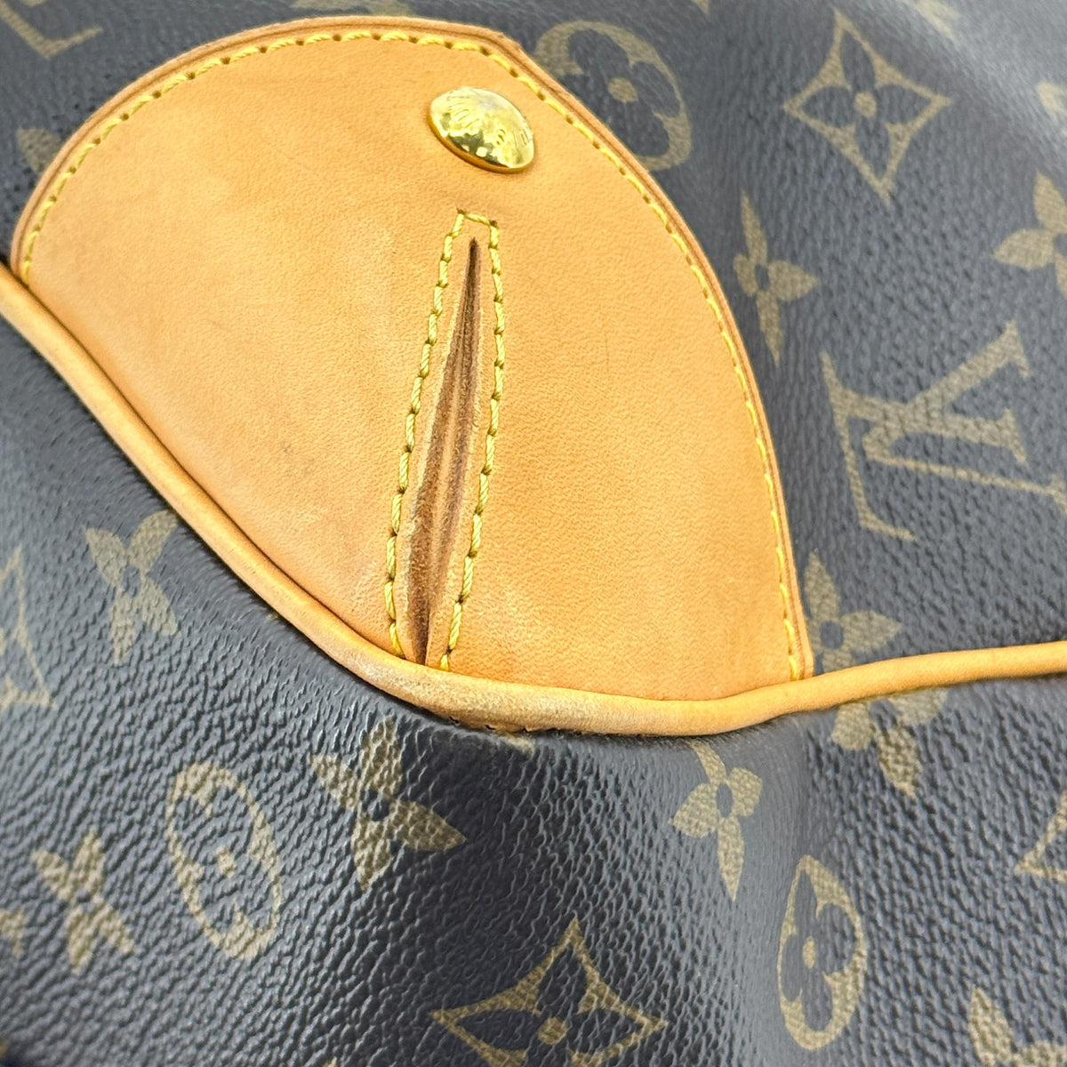 Louis Vuitton Estrela Monogram Canvas Brown Canvas Handbag (Pre-Owned)