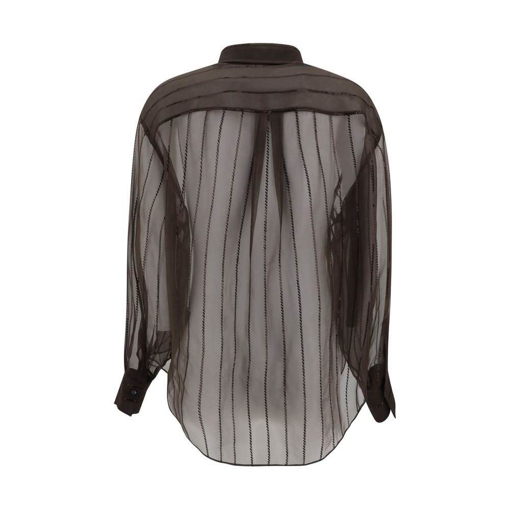 Brunello Cucinelli Silk Women's Shirt