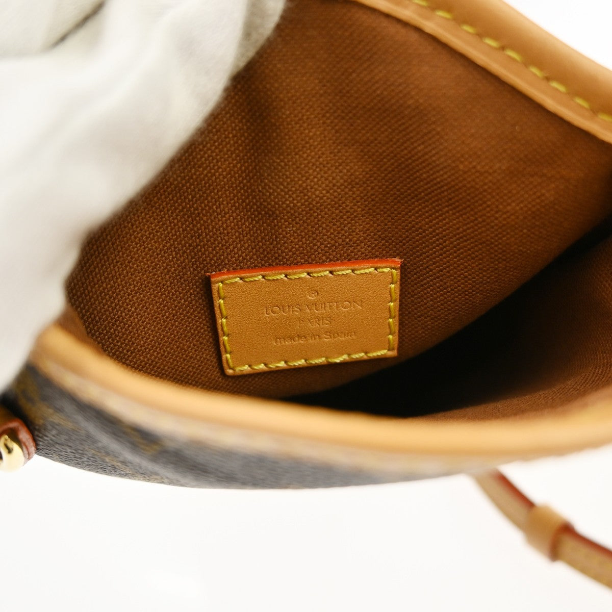 Louis Vuitton Fold Me Monogram Canvas Brown Canvas Clutche & Pouche Bag (Pre-Owned)