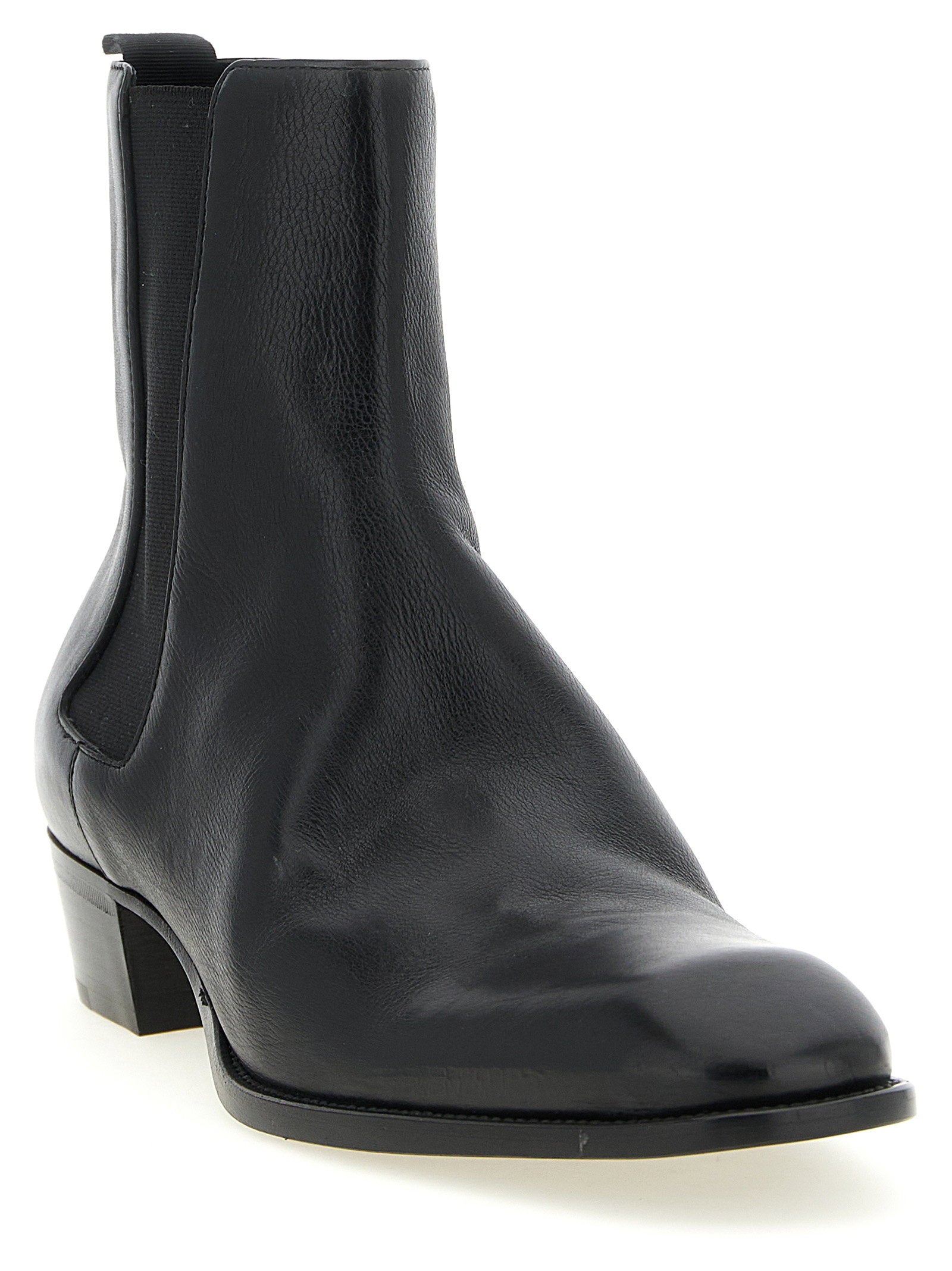 Saint Laurent Men's Stanton Ankle Boots