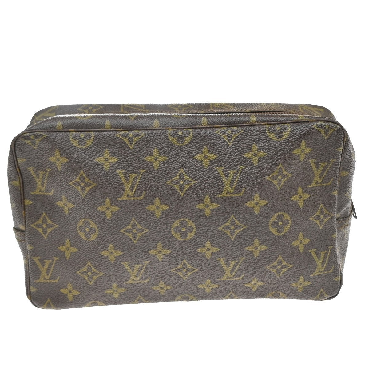 Louis Vuitton Trousse Toiletry Monogram Canvas Brown Canvas Toiletry Case Accessory (Pre-Owned)