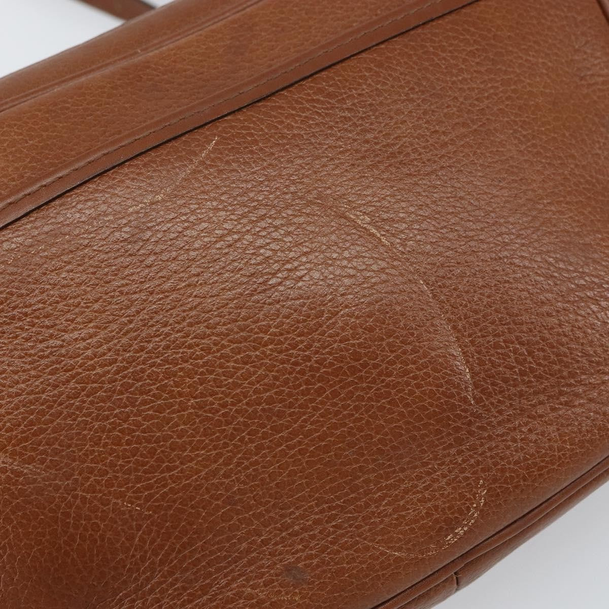 Burberry Vintage Leather Brown Leather Shoulder Bag Bag (Pre-Owned)