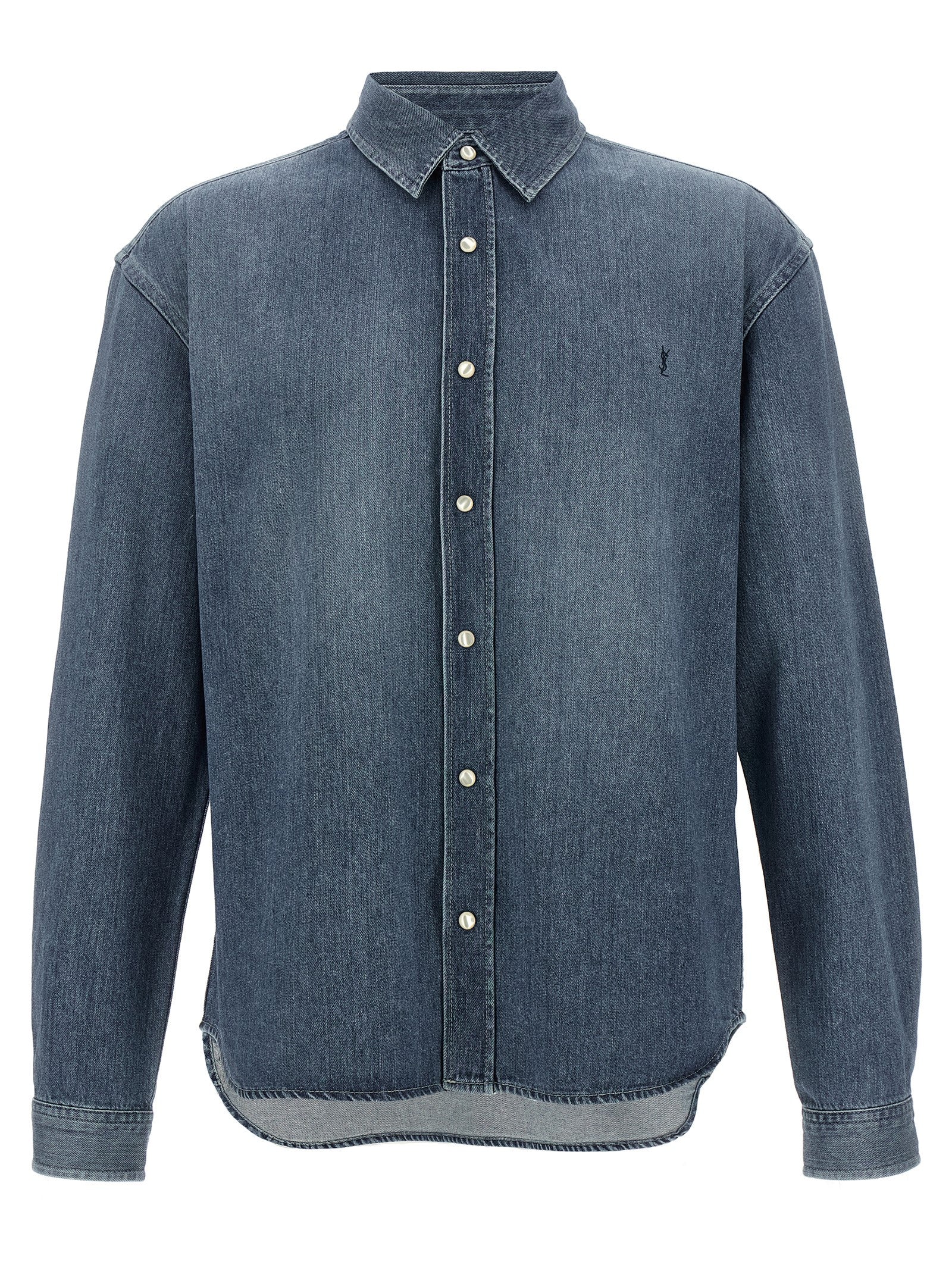 Saint Laurent Men's Cassandre Shirt