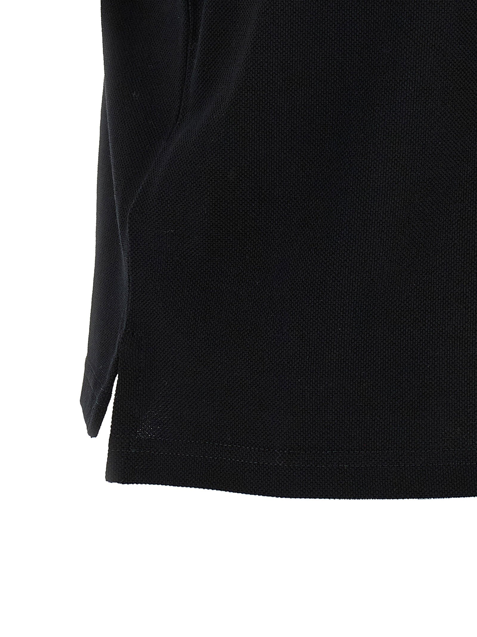 Saint Laurent Women's Cassandre Embroidered Polo Shirt