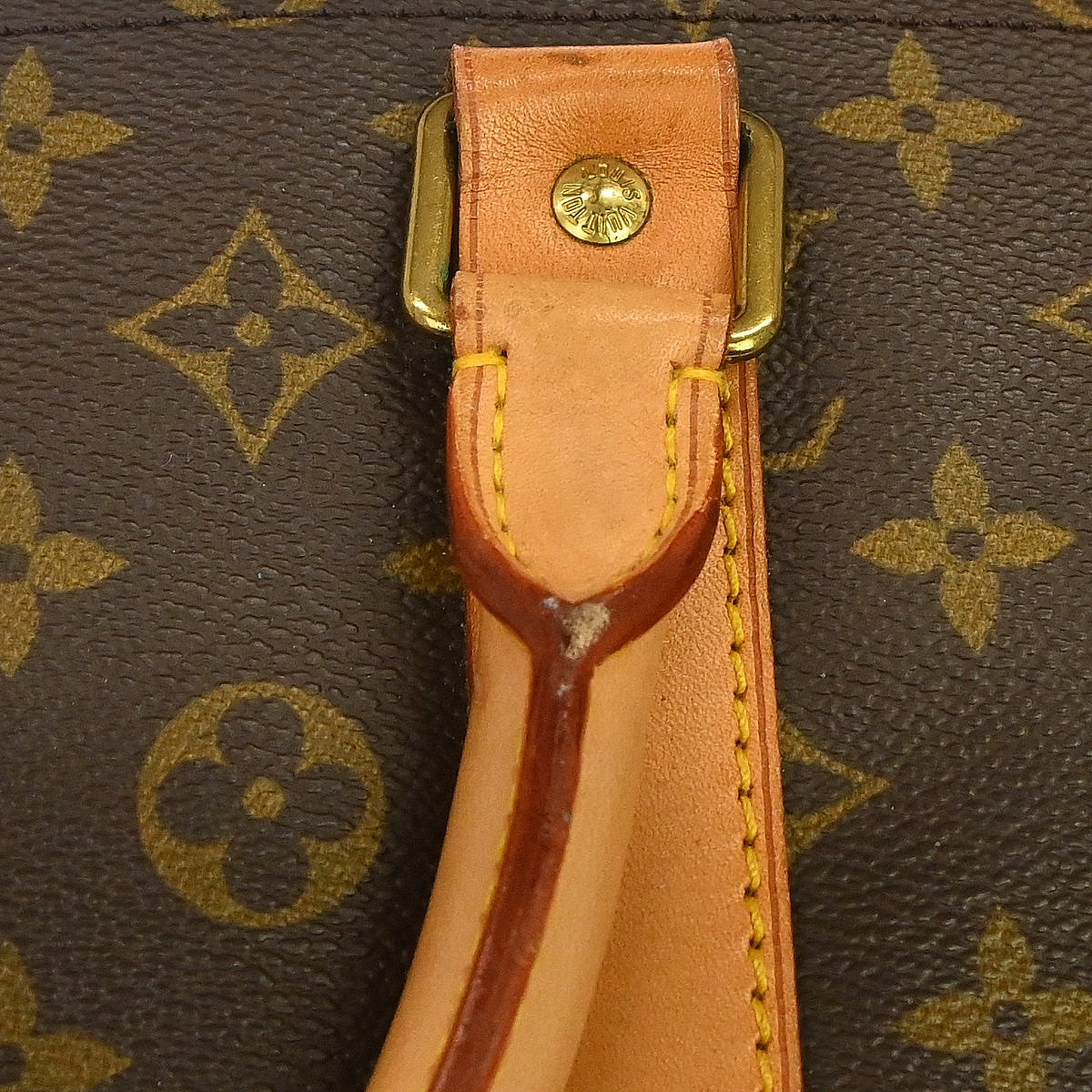 Louis Vuitton Keepall Monogram Brown Canvas Travel Bag Bag (Pre-Owned)