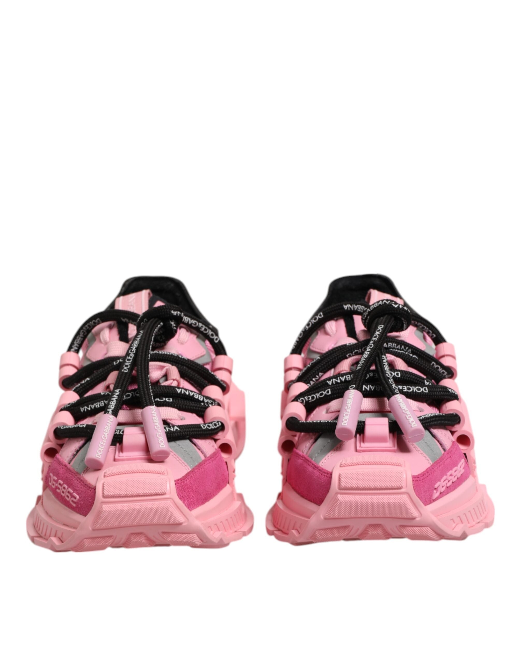 Dolce & Gabbana Pink Low Top Space Women Sneakers Women's Shoes (Pre-Owned)