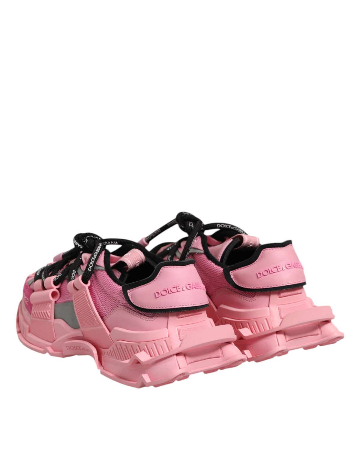 Dolce & Gabbana Pink Low Top Space Women Sneakers Women's Shoes (Pre-Owned)