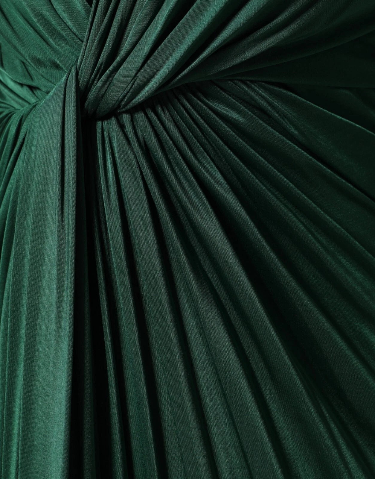 Dolce & Gabbana Dark Green Viscose Long Sleeve Midi Women's Dress (Pre-Owned)