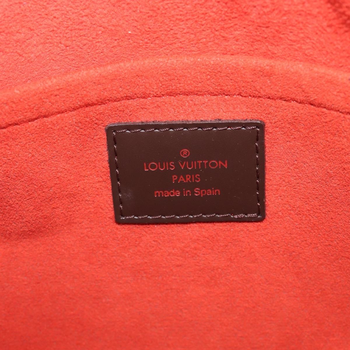 Louis Vuitton Sarria Damier Brown Canvas Handbag (Pre-Owned)