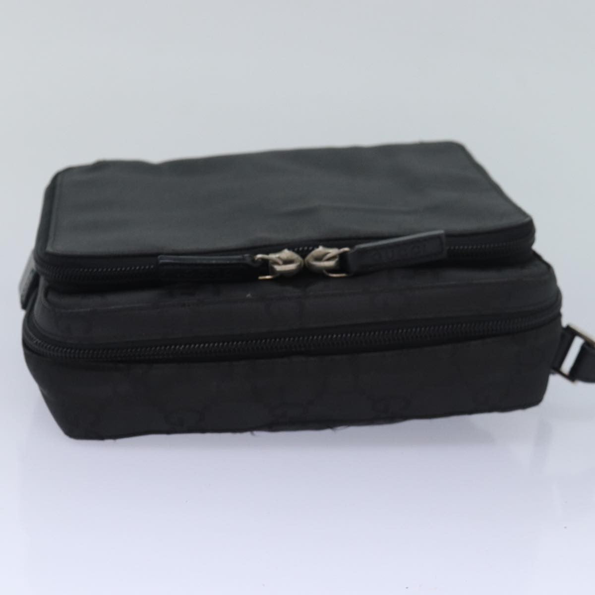 Gucci Vintage Clutch Canvas Black Canvas Clutche & Pouche Bag (Pre-Owned)