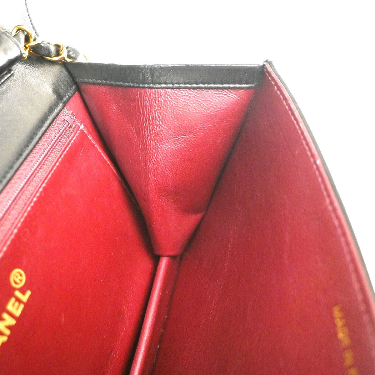 Chanel Cc Full Flap Wallet On Chain Quilted Caviar Black Leather Crossbody Bag Bag (Pre-Owned)