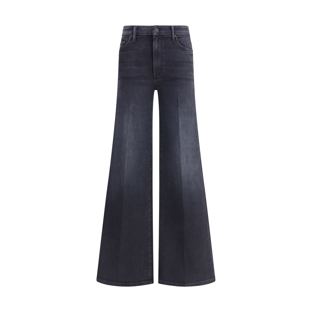 Mother Denim Black Cotton Jeans Women's Denim