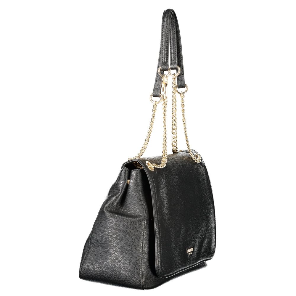 Twinset Nero Polyurethane Women Shoulder Women's Bag