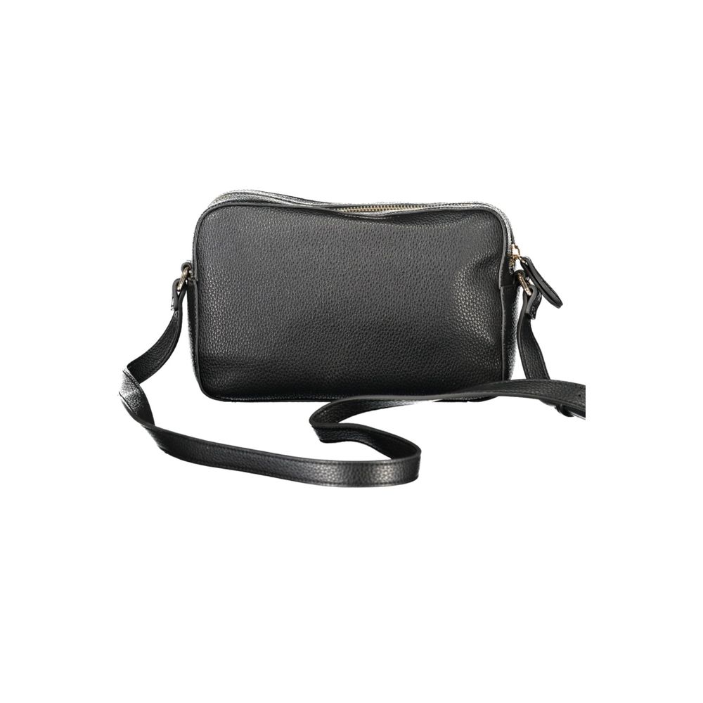 Twinset Black Polyurethane Women's Camera Women's Bag