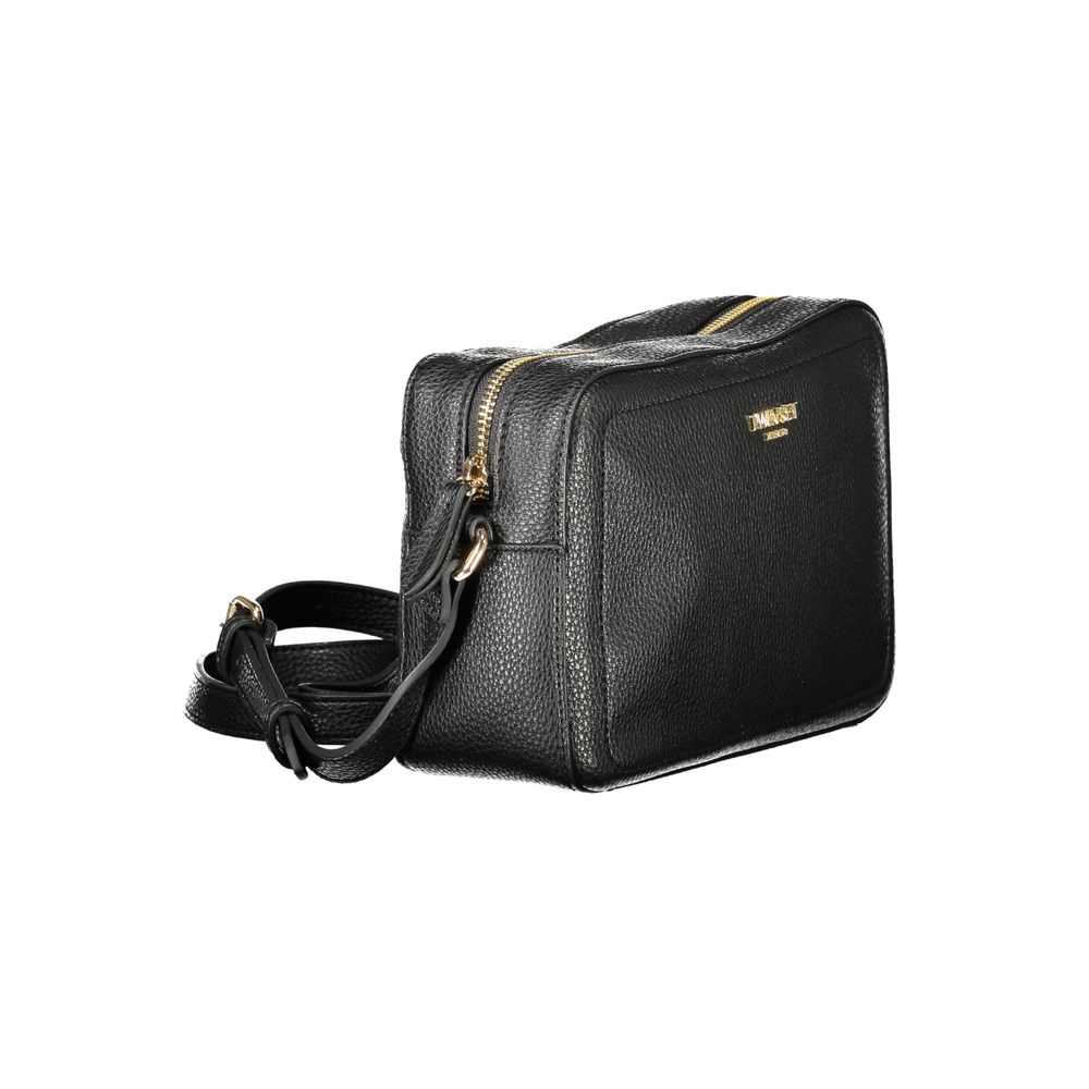 Twinset Black Polyurethane Women's Camera Women's Bag