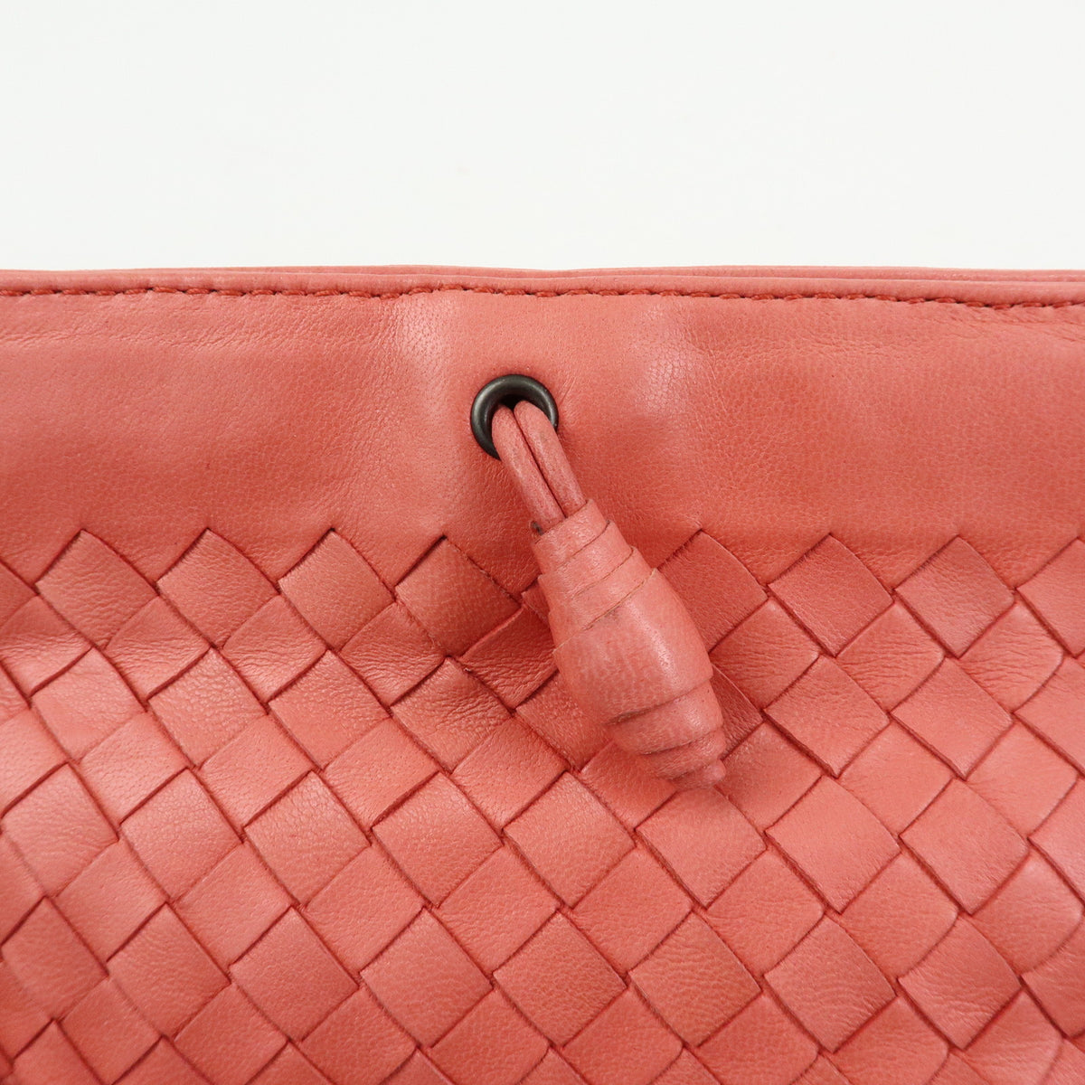Bottega Veneta Shoulder Intrecciato Nappa Pink Leather Shoulder Bag Bag (Pre-Owned)