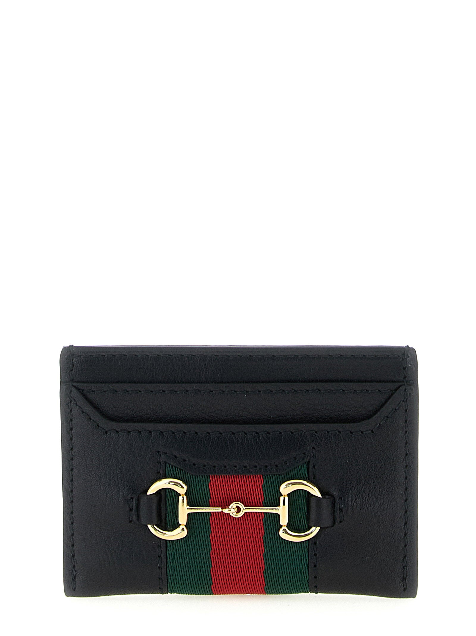 Web Horsebit Gucci Women's Card Holder