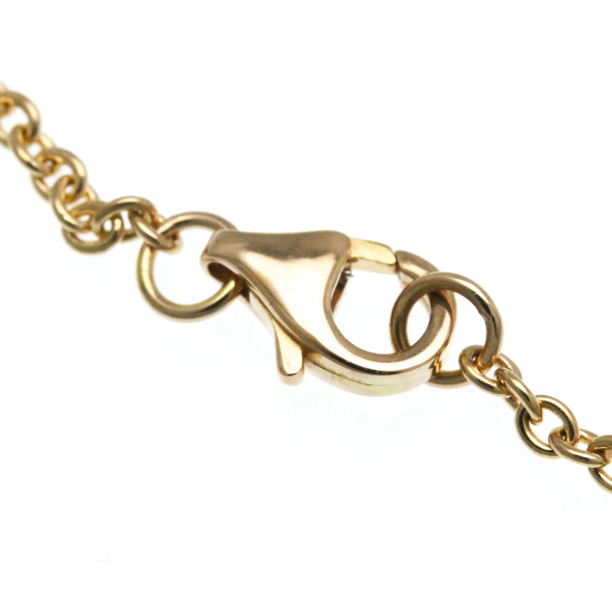 Cartier Love Interlocking 18K Rose Gold Gold Pink_Gold Necklace Jewelry (Pre-Owned)