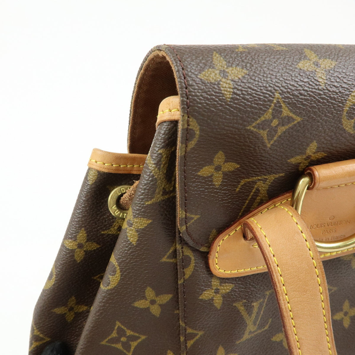 Louis Vuitton Vintage Montsouris Monogram Canvas Brown Canvas Backpack Bag (Pre-Owned)