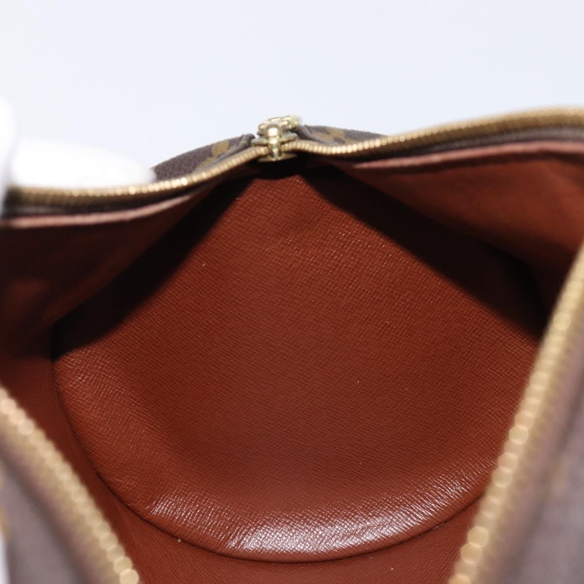 Louis Vuitton Papillon Monogram Canvas Brown Canvas Handbag (Pre-Owned)