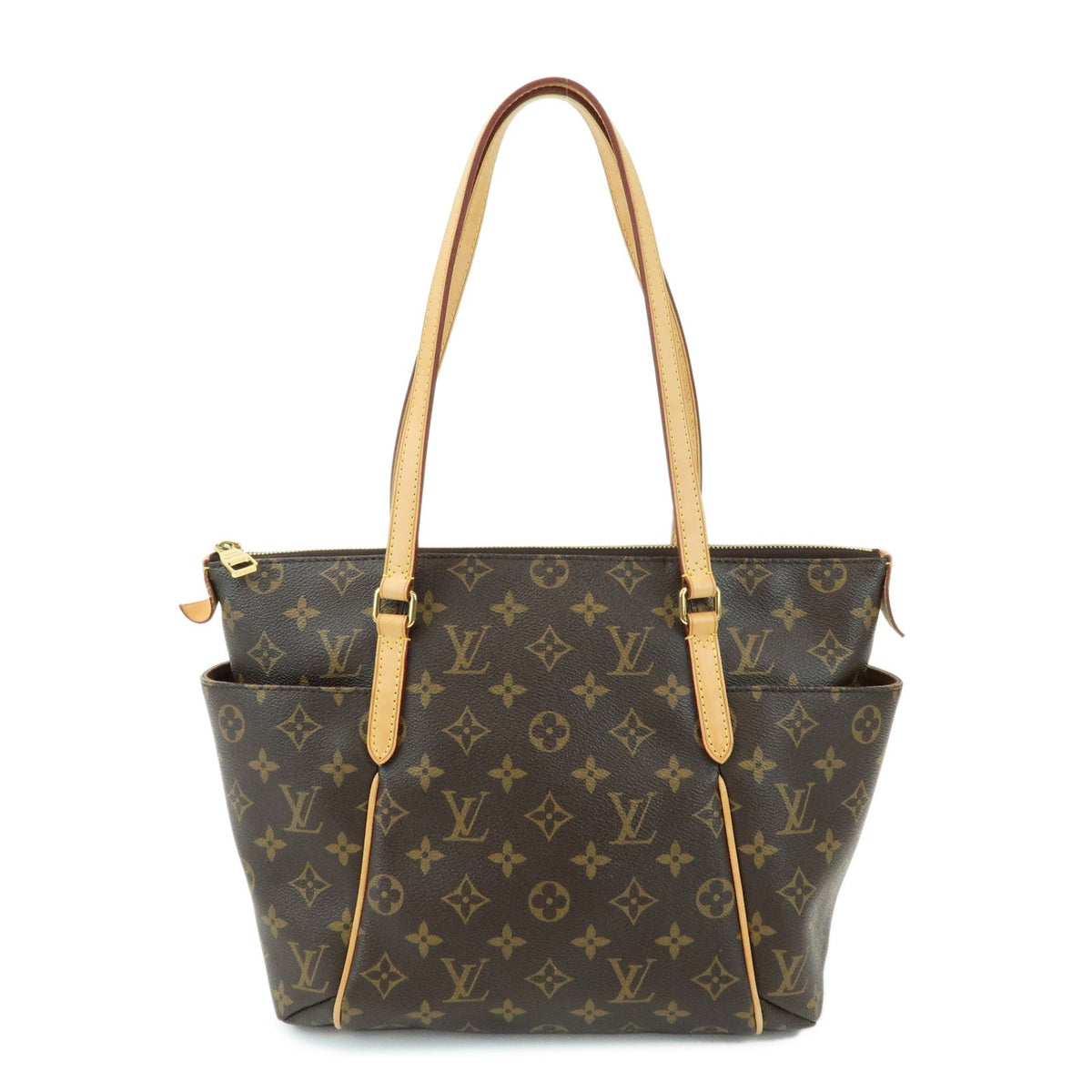 Louis Vuitton Totally Monogram Canvas Brown Canvas Tote Bag Bag (Pre-Owned)