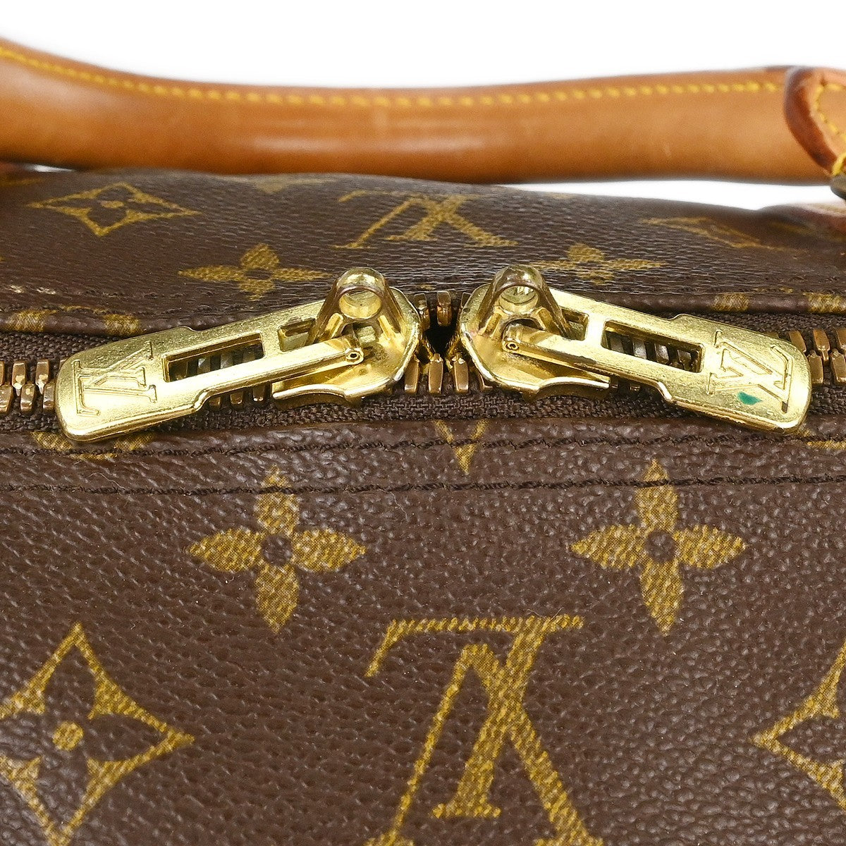 Louis Vuitton Keepall Bandouliere Monogram Canvas Brown Canvas Travel Bag Bag (Pre-Owned)