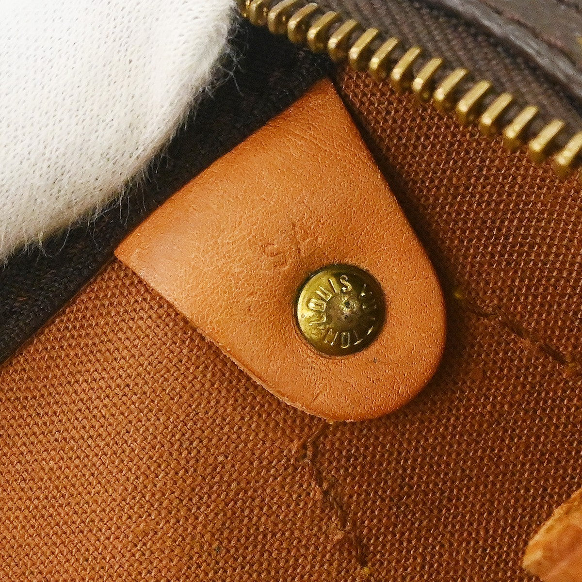 Louis Vuitton Speedy Monogram Canvas Brown Canvas Handbag (Pre-Owned)