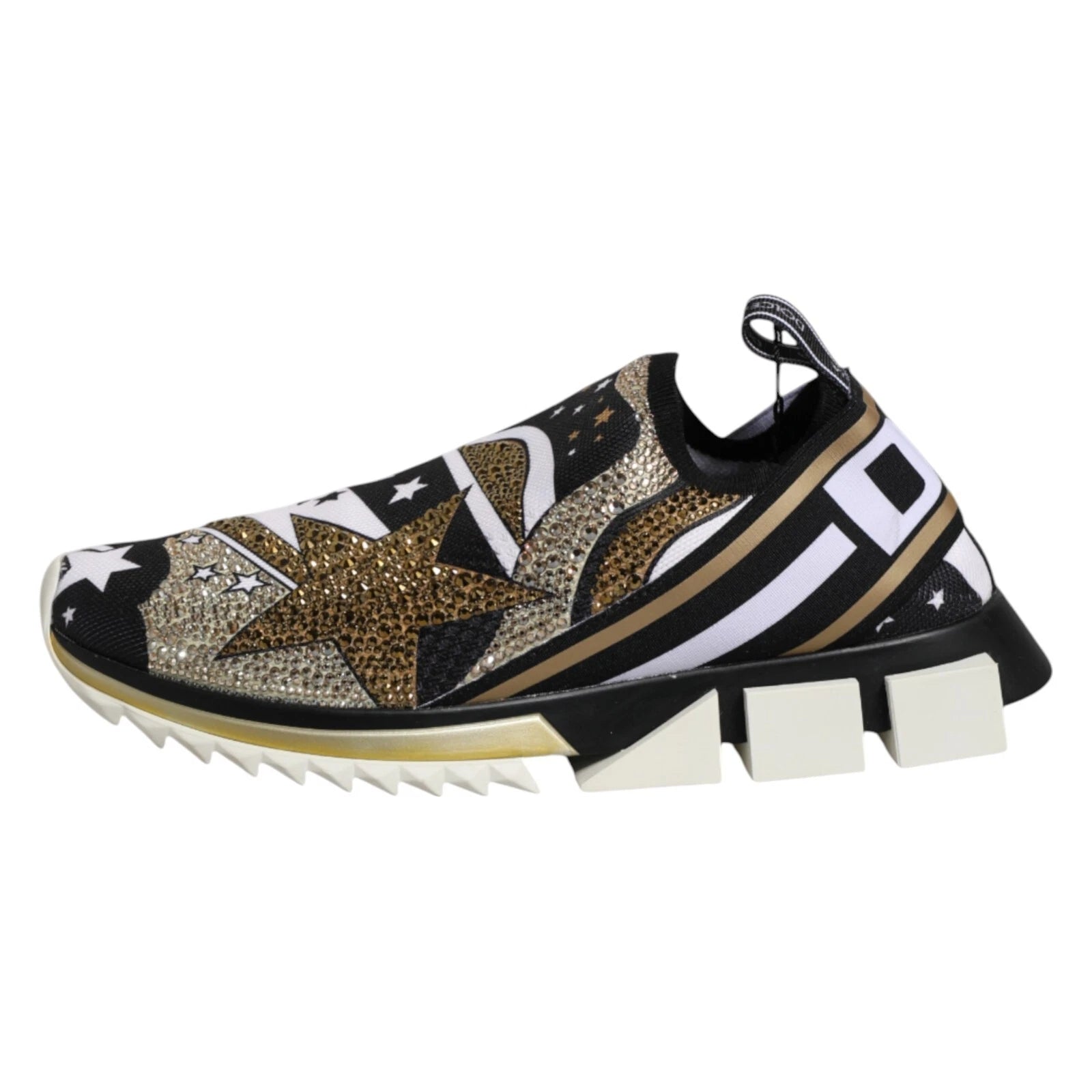Dolce & Gabbana Multicolor Sorrento Low Top Sneakers Men's Shoes