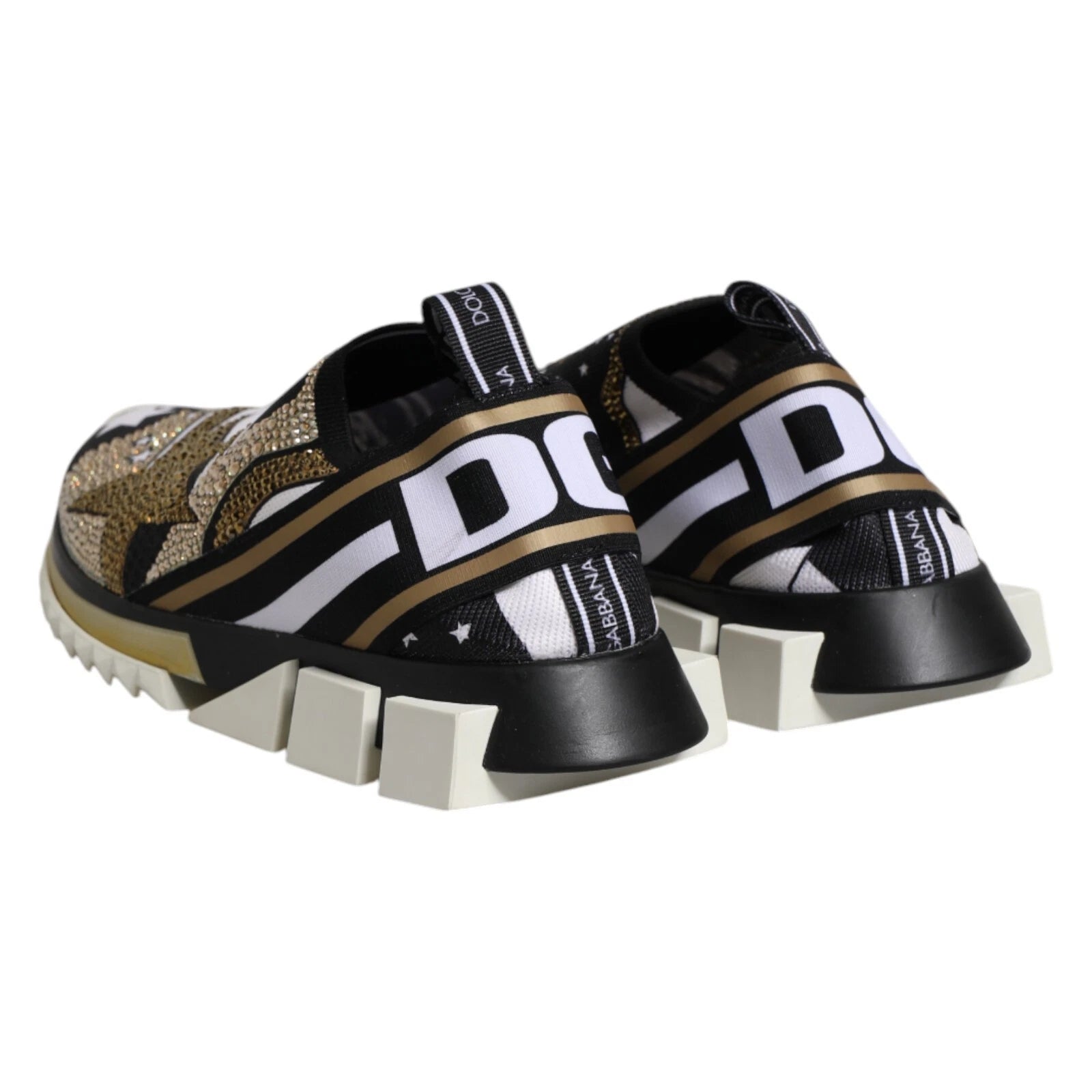 Dolce & Gabbana Multicolor Sorrento Low Top Sneakers Men's Shoes
