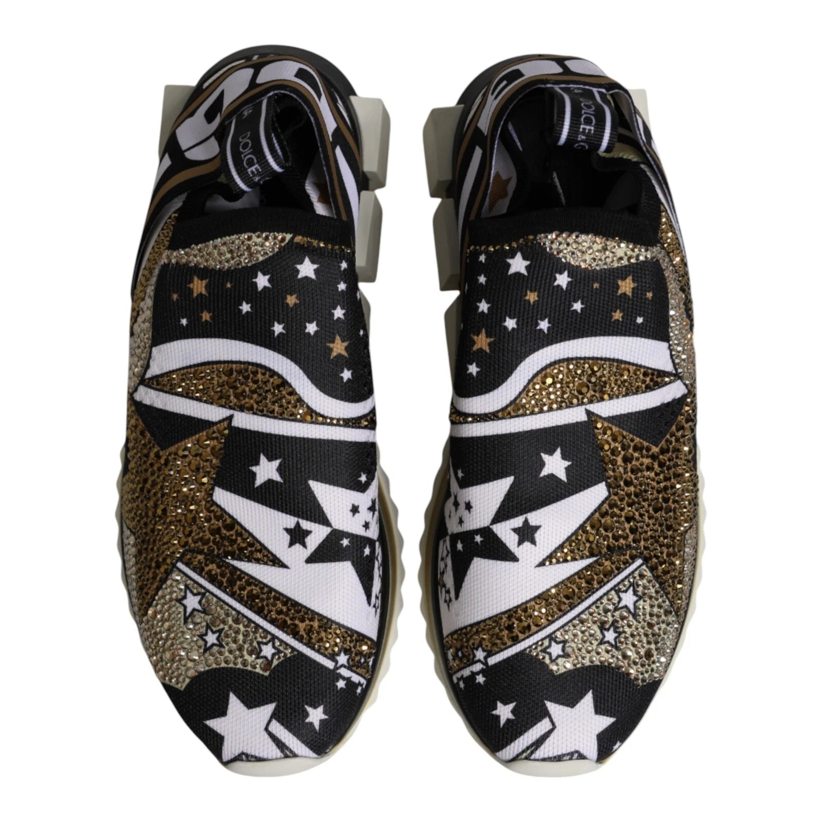 Dolce & Gabbana Multicolor Sorrento Low Top Sneakers Men's Shoes