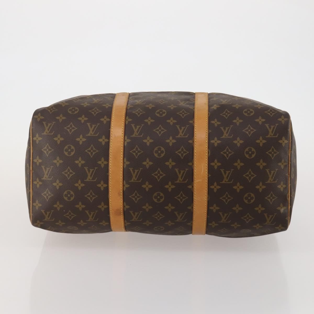 Louis Vuitton Sac Souple Monogram Canvas Brown Canvas Travel Bag Bag (Pre-Owned)
