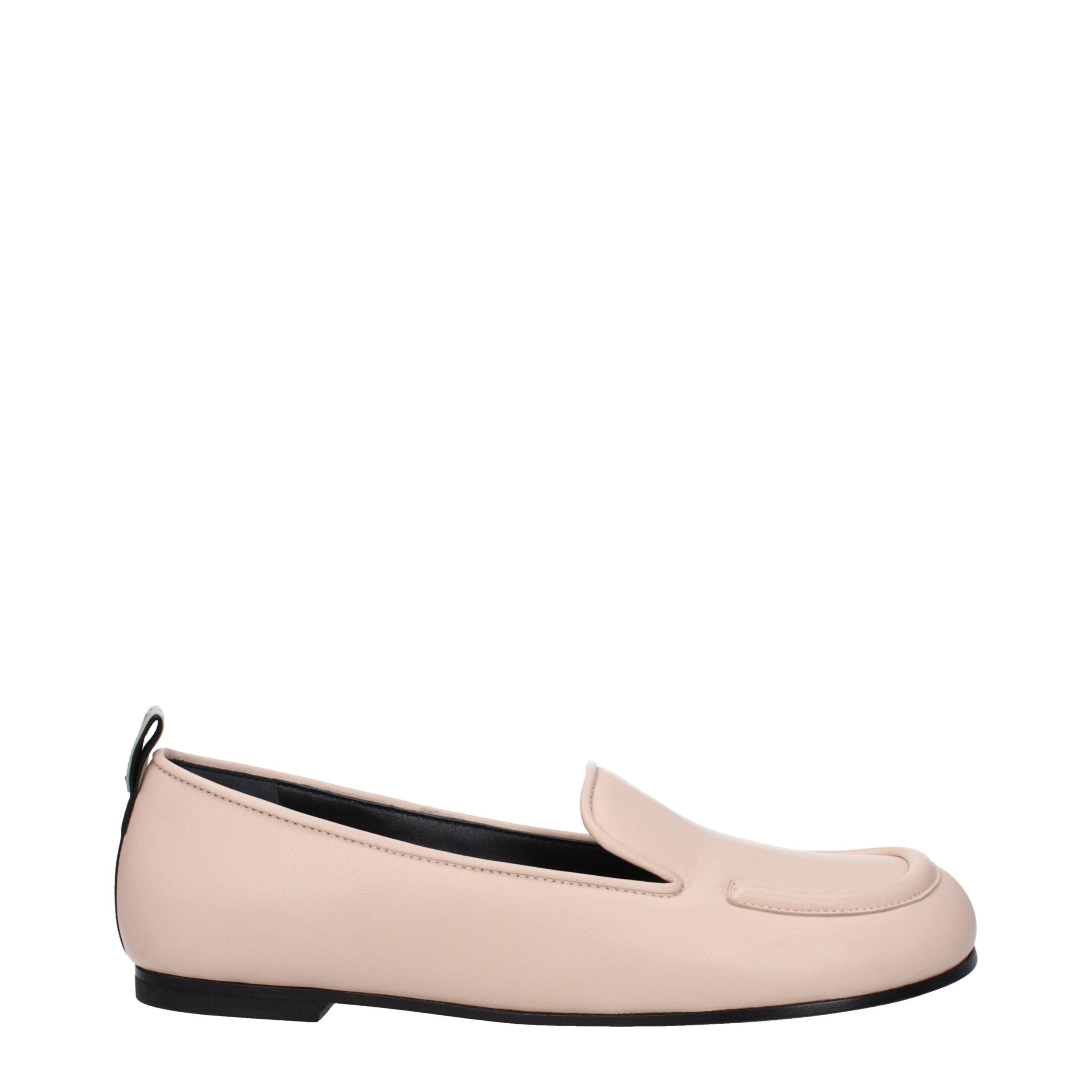 Premiata Pink Leather Slip-On Women's Loafers