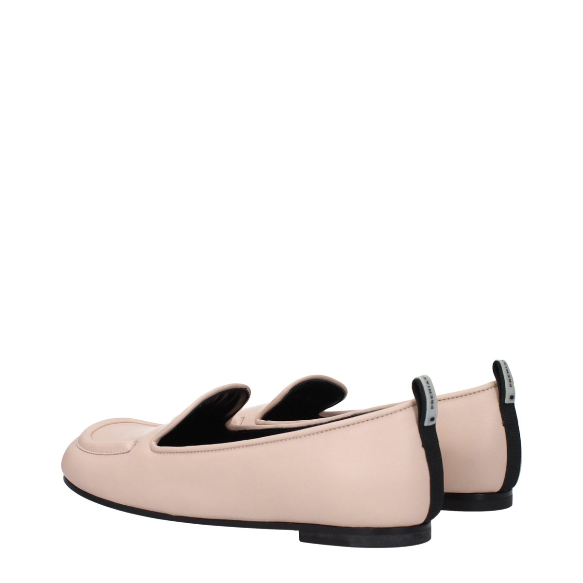 Premiata Pink Leather Slip-On Women's Loafers