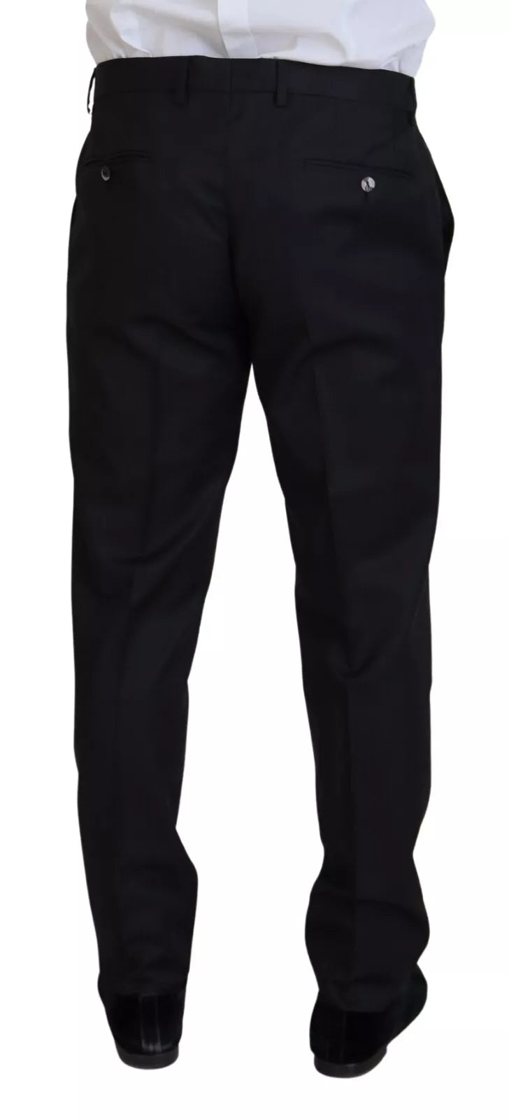 Dolce & Gabbana Melange Grey Wool 2 Piece MARTINI Men's Suit (Pre-Owned)