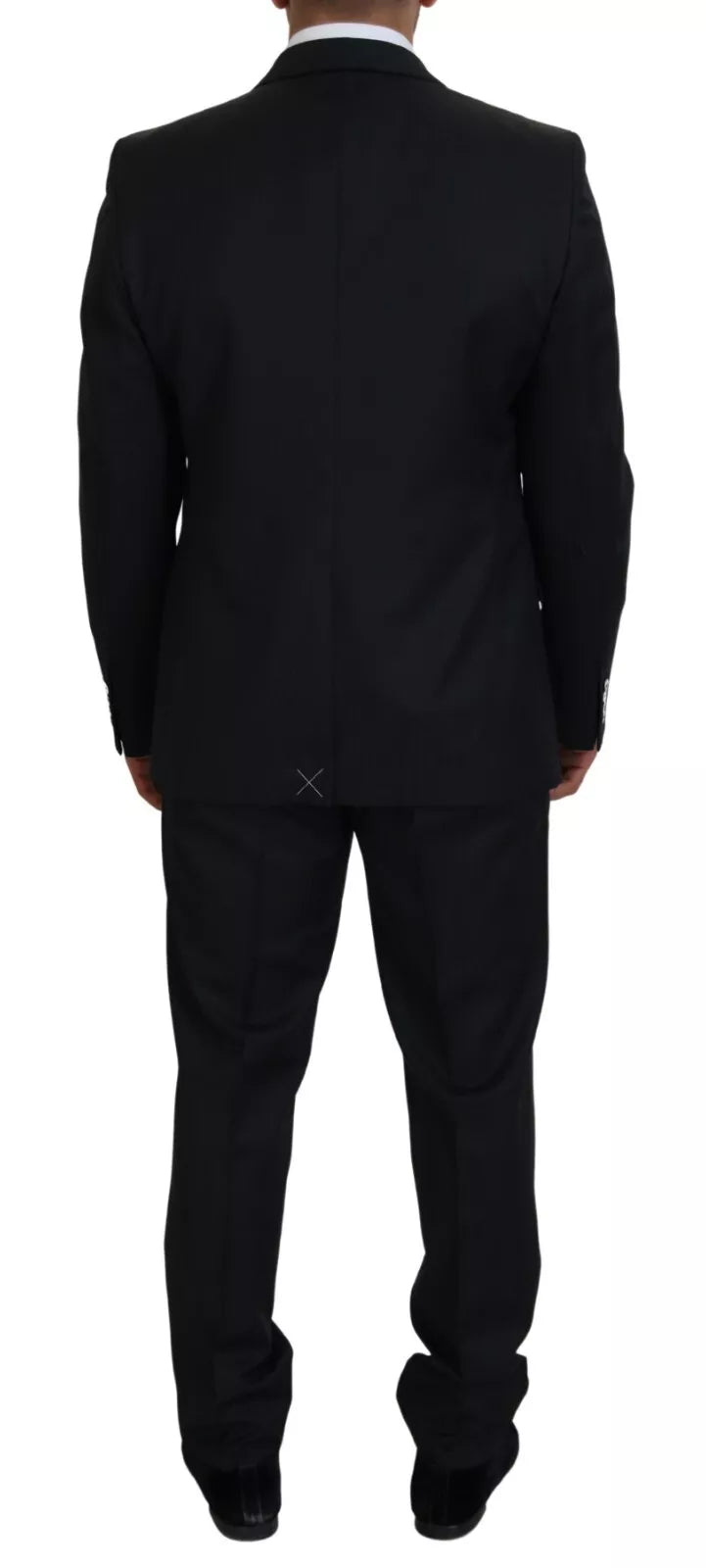 Dolce & Gabbana Melange Grey Wool 2 Piece MARTINI Men's Suit (Pre-Owned)