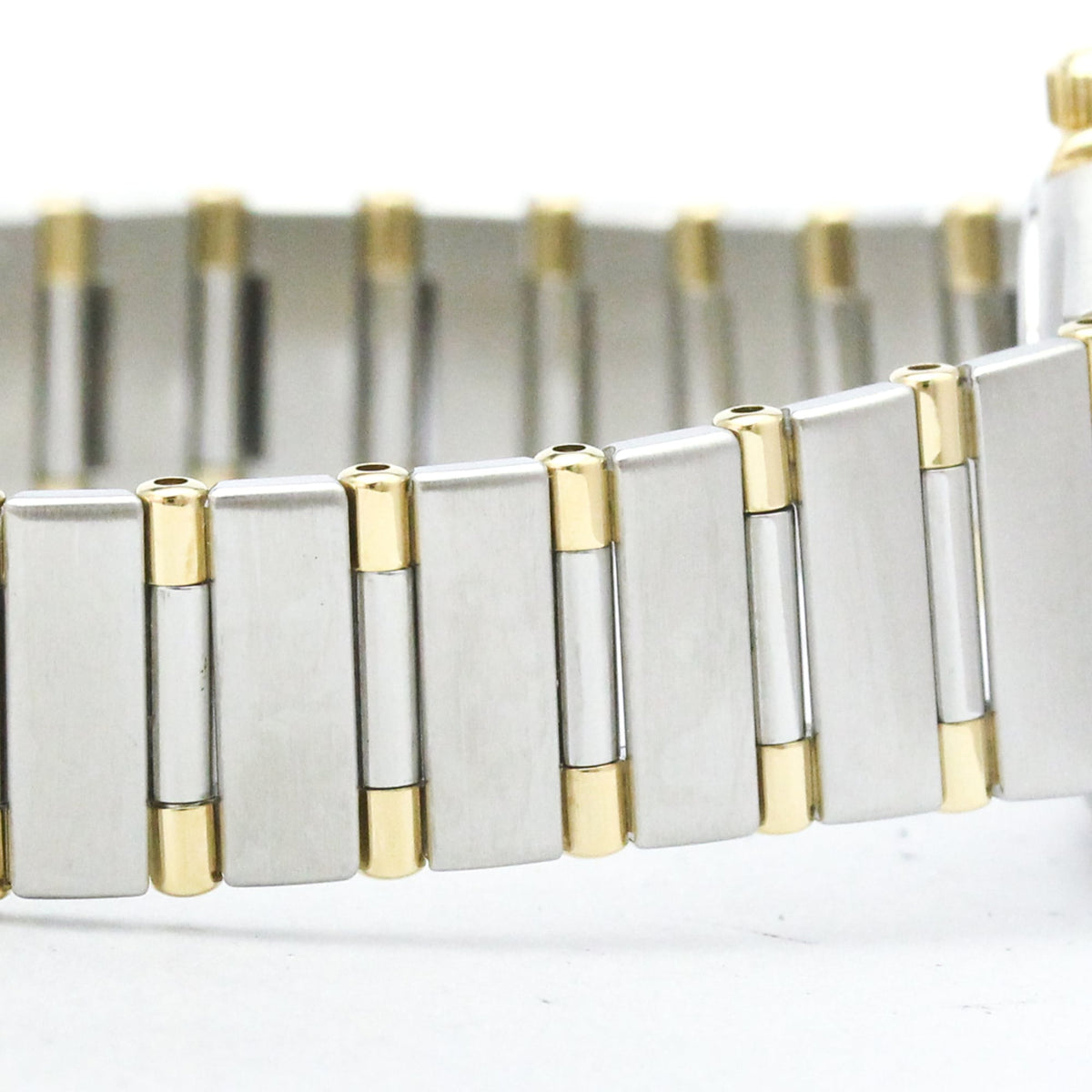 Omega Constellation Quartz Stainless Steel And Yellow Gold Watch (Pre-Owned)