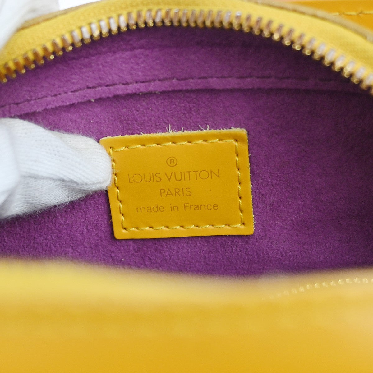 Louis Vuitton Pont Neuf Epi Leather Yellow Leather Handbag (Pre-Owned)
