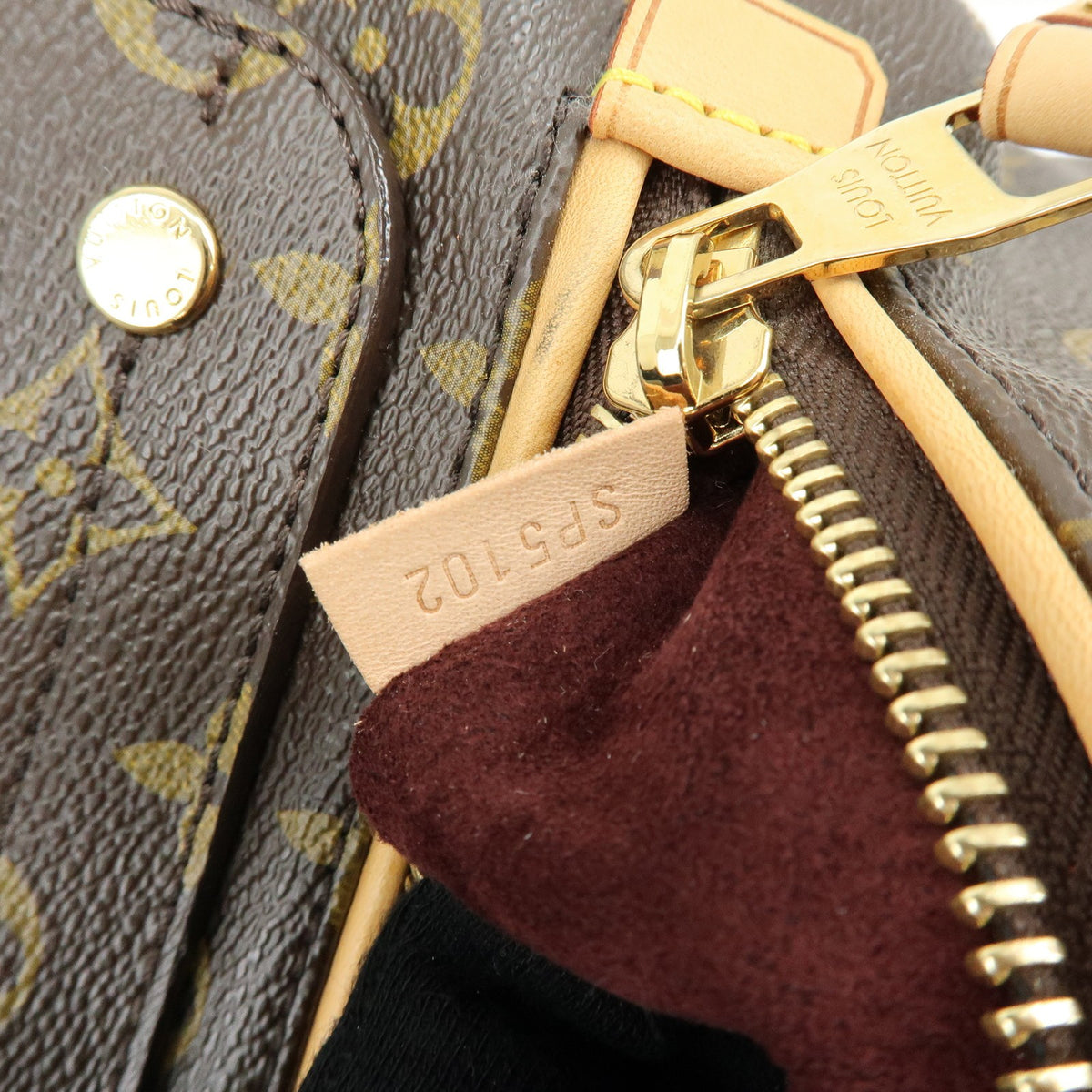 Louis Vuitton Olympe Monogram Canvas Brown Canvas Handbag (Pre-Owned)