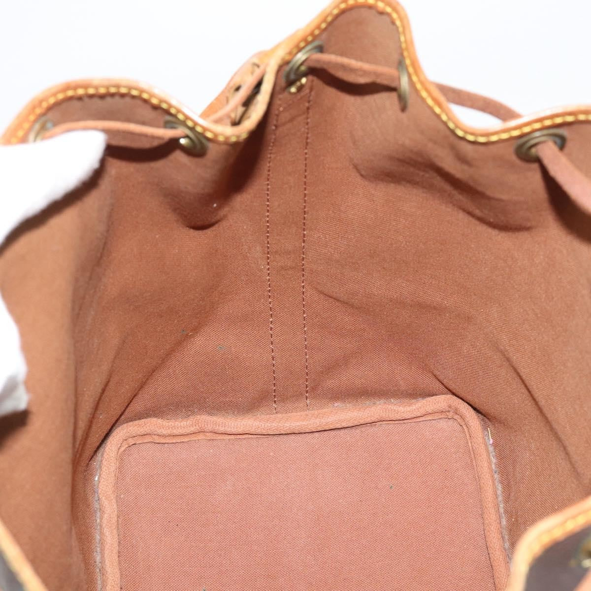 Louis Vuitton Petit Noe Monogram Canvas Brown Canvas Shoulder Bag Bag (Pre-Owned)