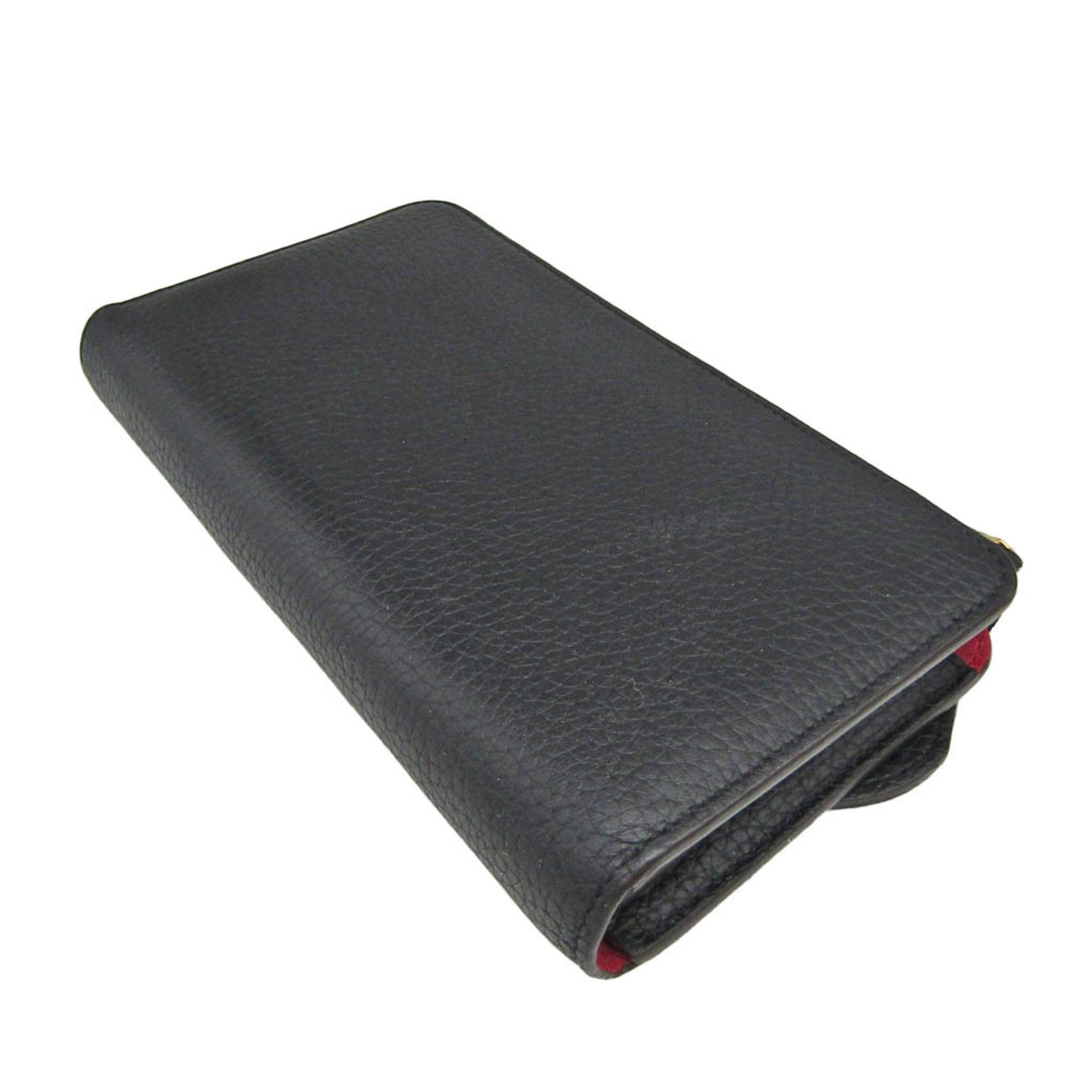 Louis Vuitton Portefeuille Comète Black Leather Wallet (Pre-Owned)