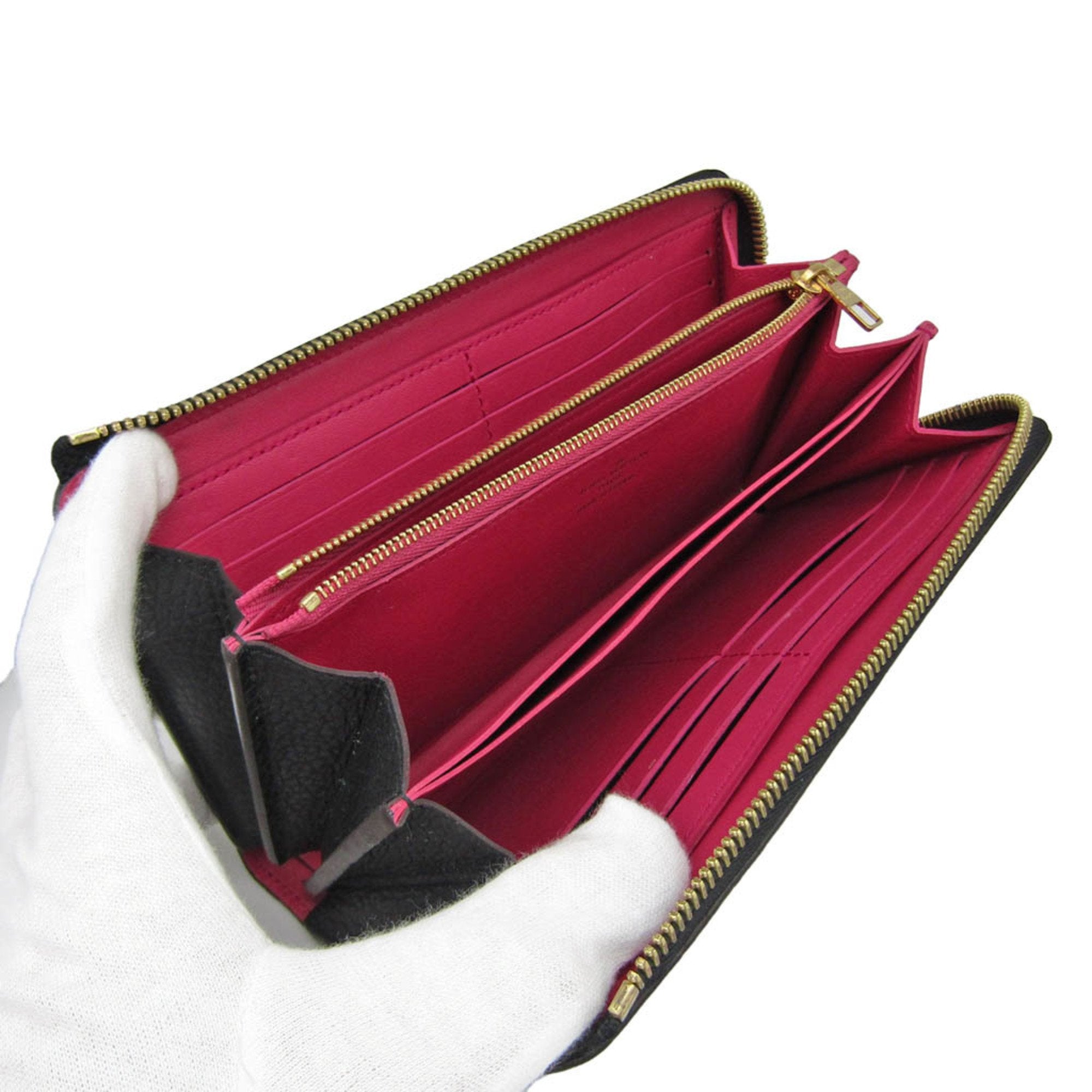 Louis Vuitton Portefeuille Comète Black Leather Wallet (Pre-Owned)