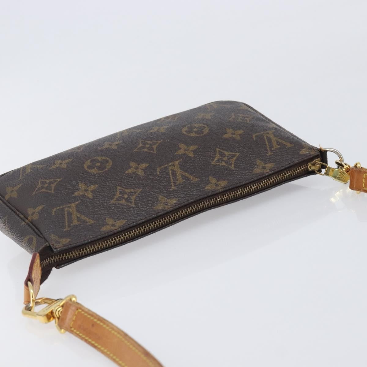 Louis Vuitton Pochette Accessoires Nm Monogram Canvas Brown Canvas Clutche & Pouche Bag (Pre-Owned)