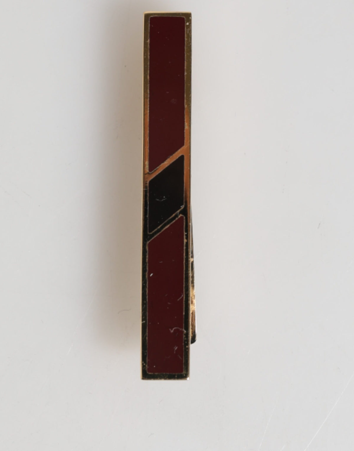 Dolce & Gabbana Multicolor Gold Tone Brass Men's Accessory Tie Clip Men's Bar (Pre-Owned)