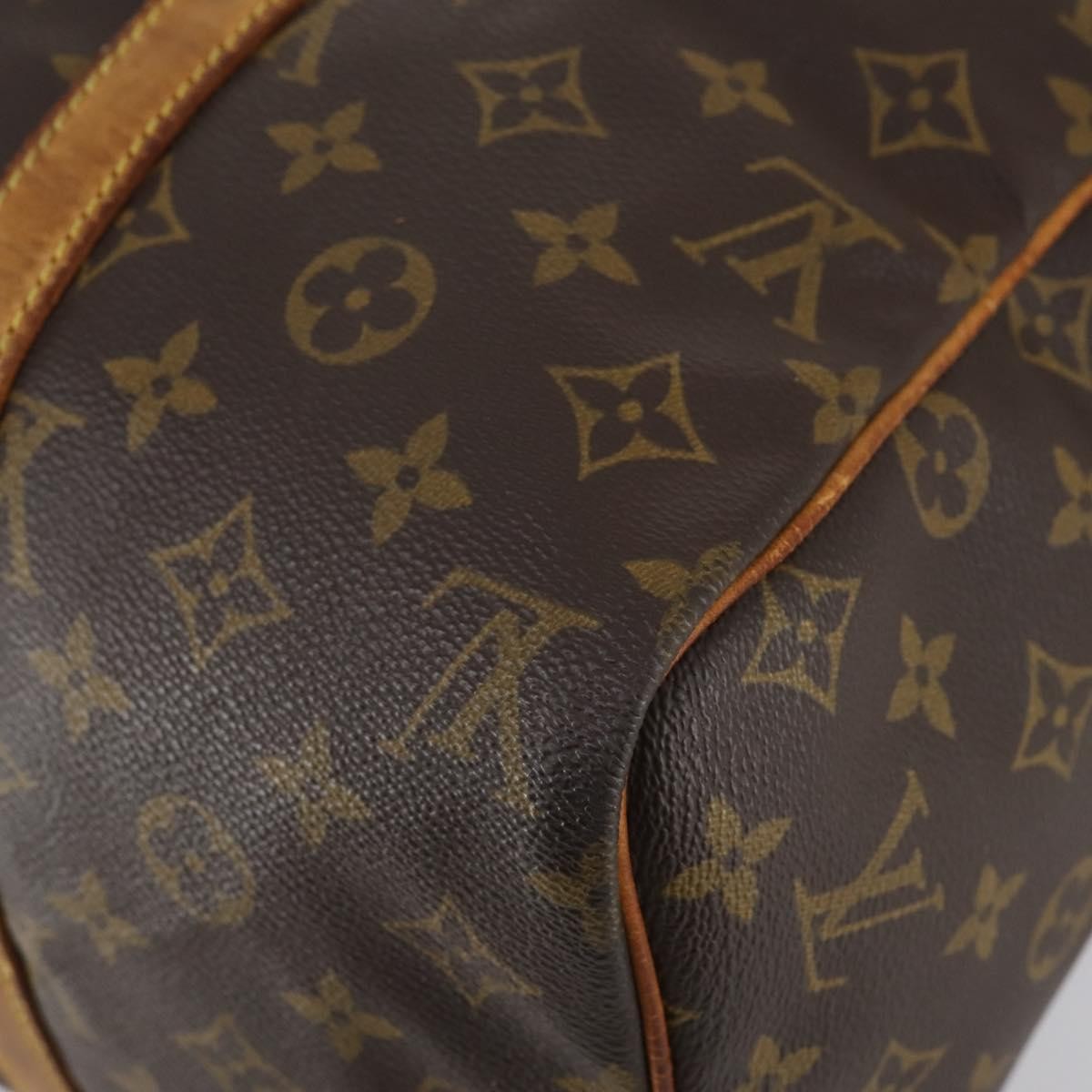Louis Vuitton Sac Souple Monogram Canvas Brown Canvas Travel Bag Bag (Pre-Owned)