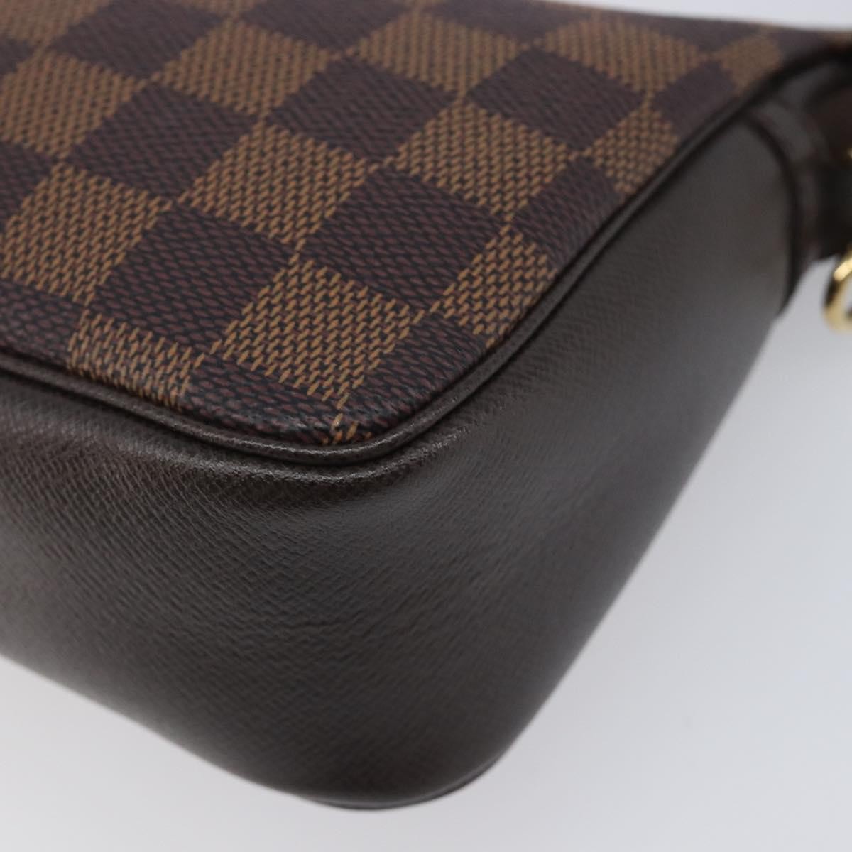 Louis Vuitton Trousse Make Up Damier Brown Canvas Clutche & Pouche Bag (Pre-Owned)