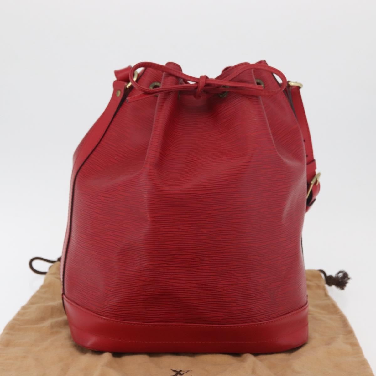 Louis Vuitton Noe Epi Leather Red Leather Shoulder Bag Bag (Pre-Owned)