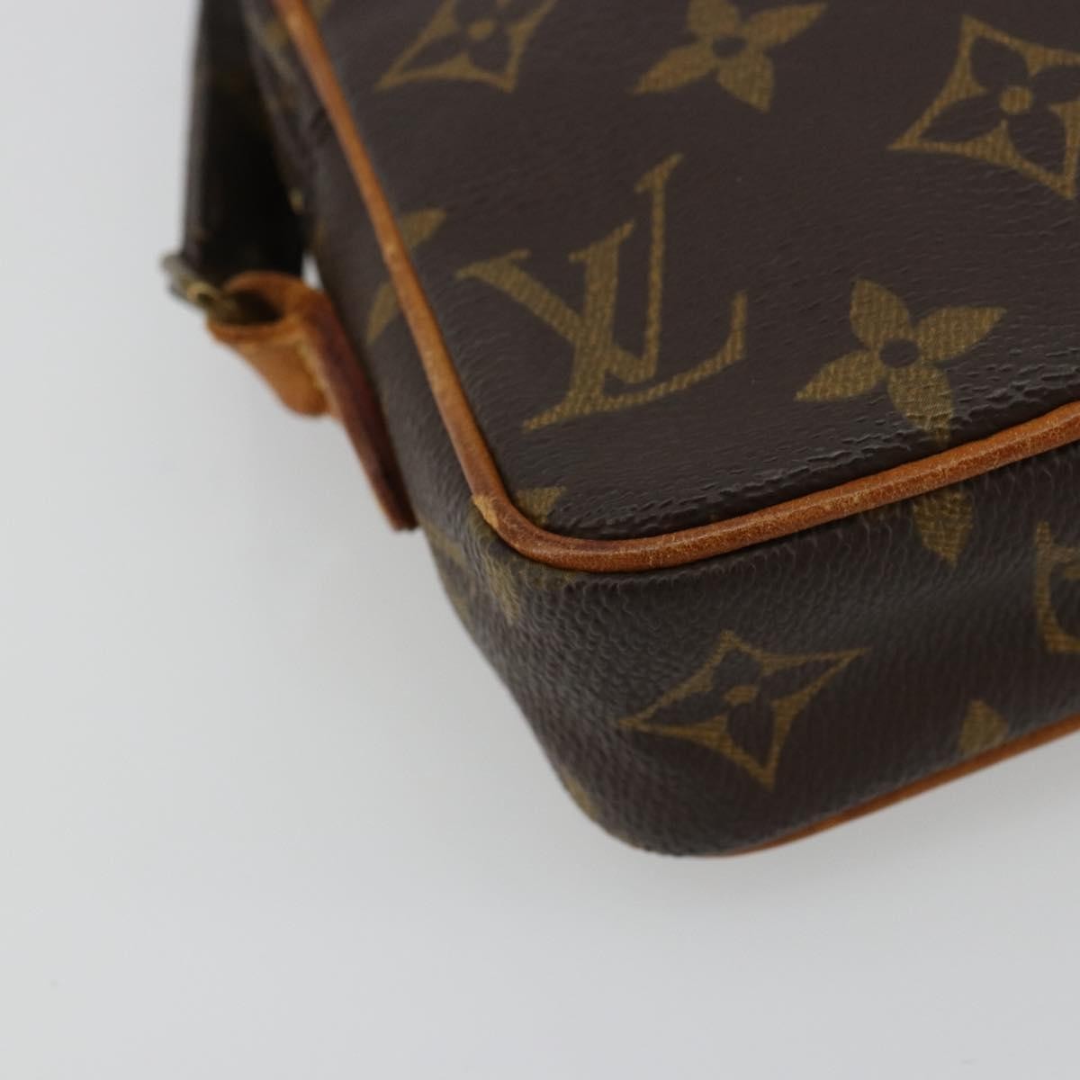 Louis Vuitton Danube Monogram Canvas Brown Canvas Shoulder Bag Bag (Pre-Owned)