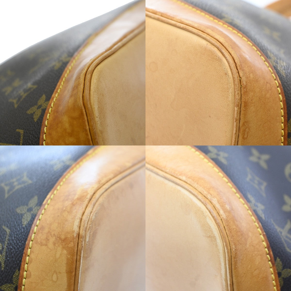 Louis Vuitton Alma Monogram Brown Canvas Handbag (Pre-Owned)