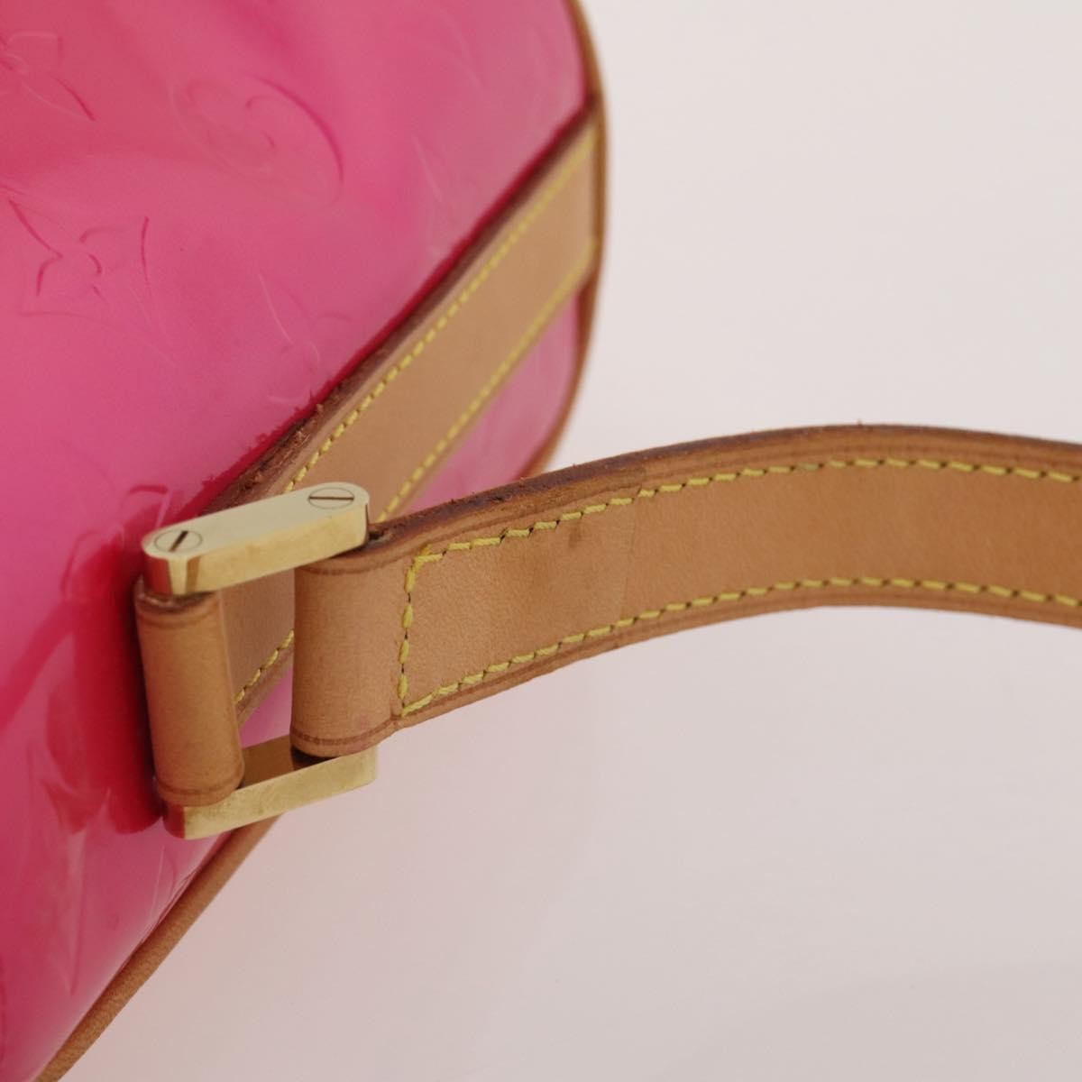 Louis Vuitton Sullivan Monogram Vernis Pink Patent_Leather Shoulder Bag Bag (Pre-Owned)