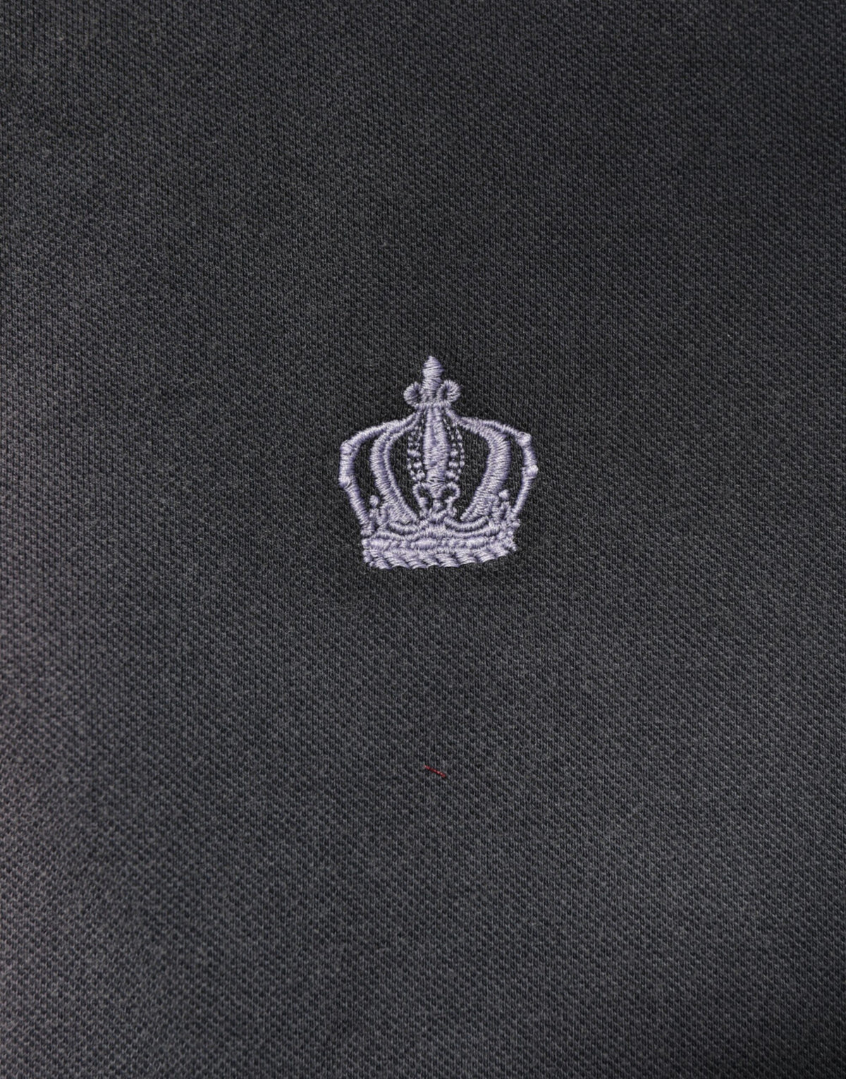 Dolce & Gabbana Gray Cotton Crown Collared Men Polo Men's T-shirt